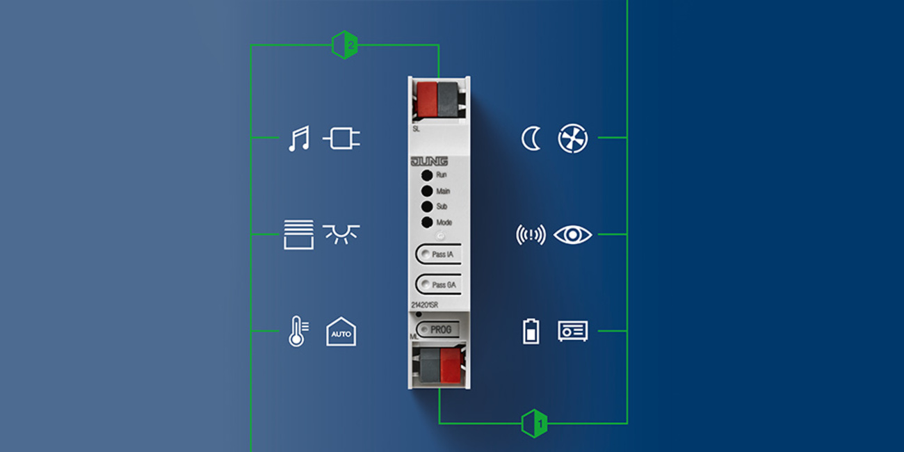 KNX Bereichs- und Linienkoppler bei Brambach Elektrotechnik in Eppelheim